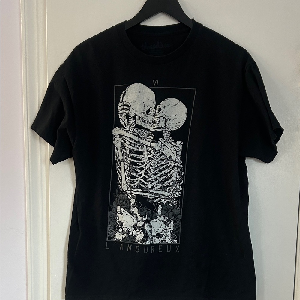 Skeleton Couple Graphic Tee